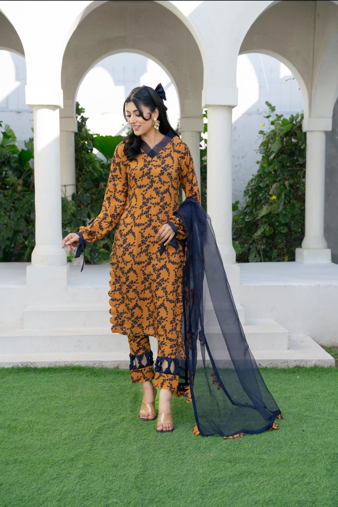 MARYAM - Mustard & Blue