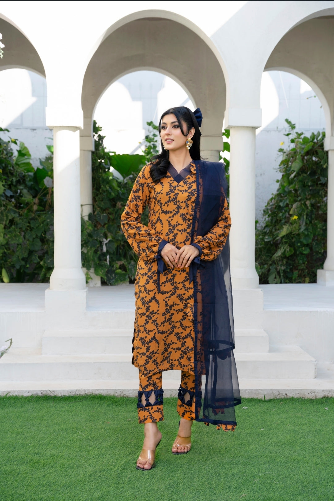 MARYAM - Mustard & Blue