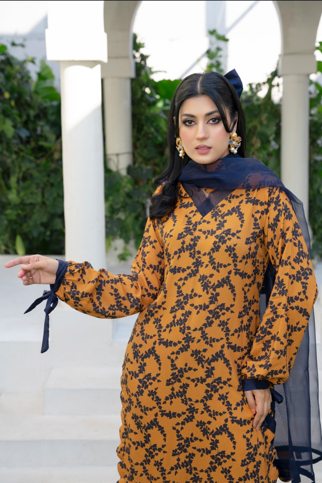 MARYAM - Mustard & Blue