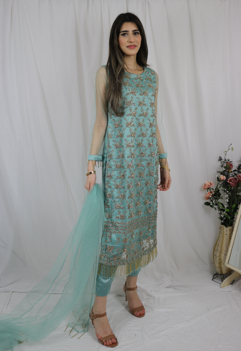 NEHA - Turquoise Blue