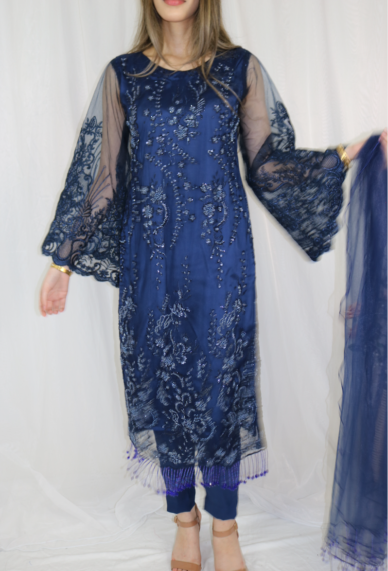 HANIYA - Navy Blue
