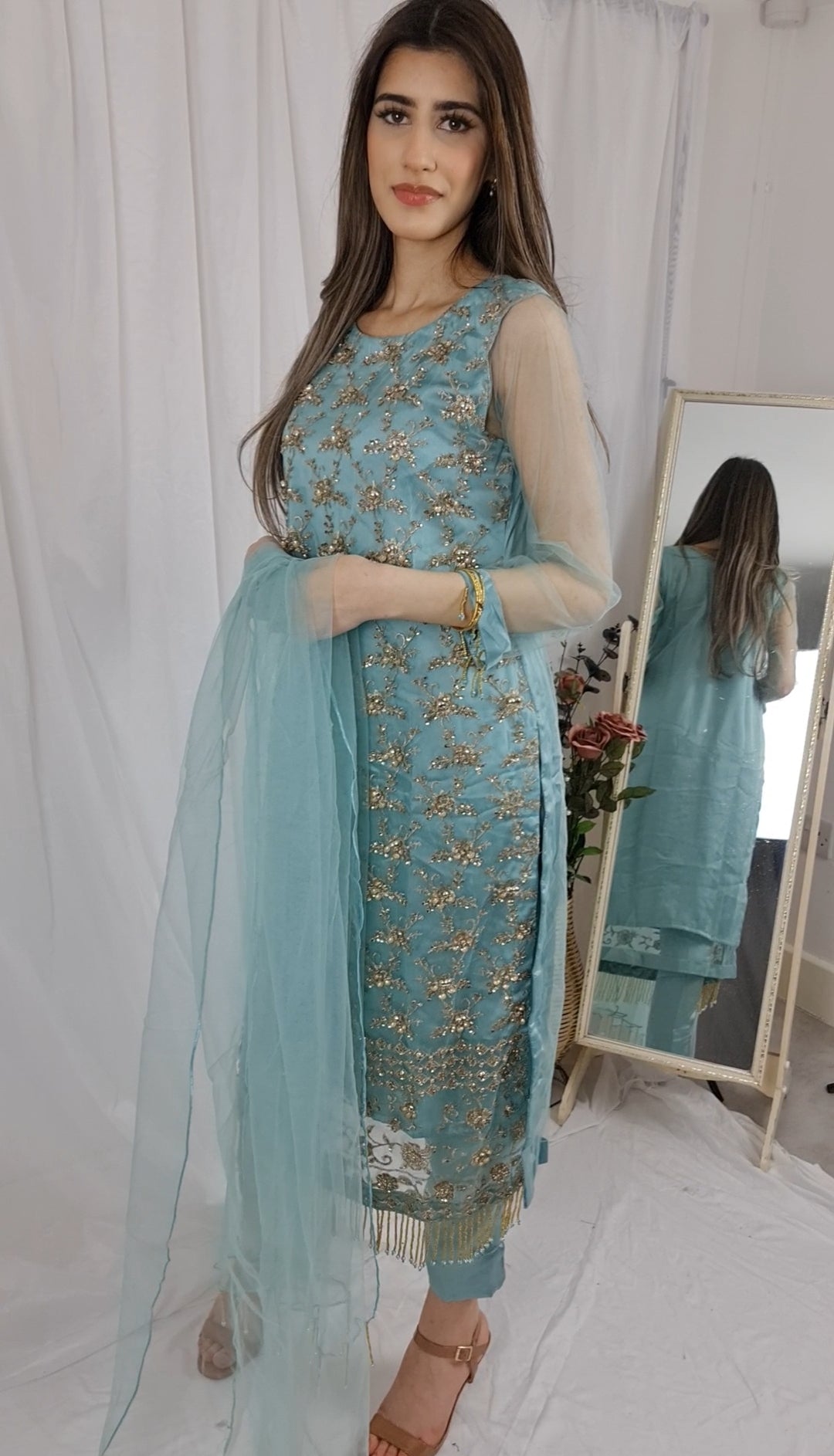 NEHA - Turquoise Blue