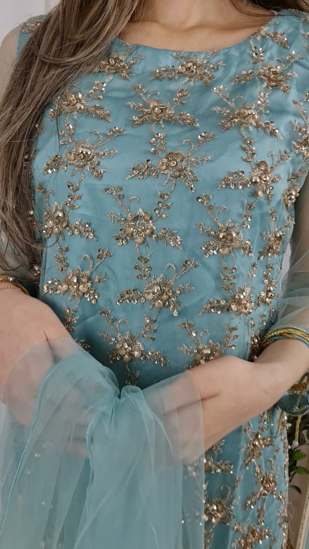 NEHA - Turquoise Blue