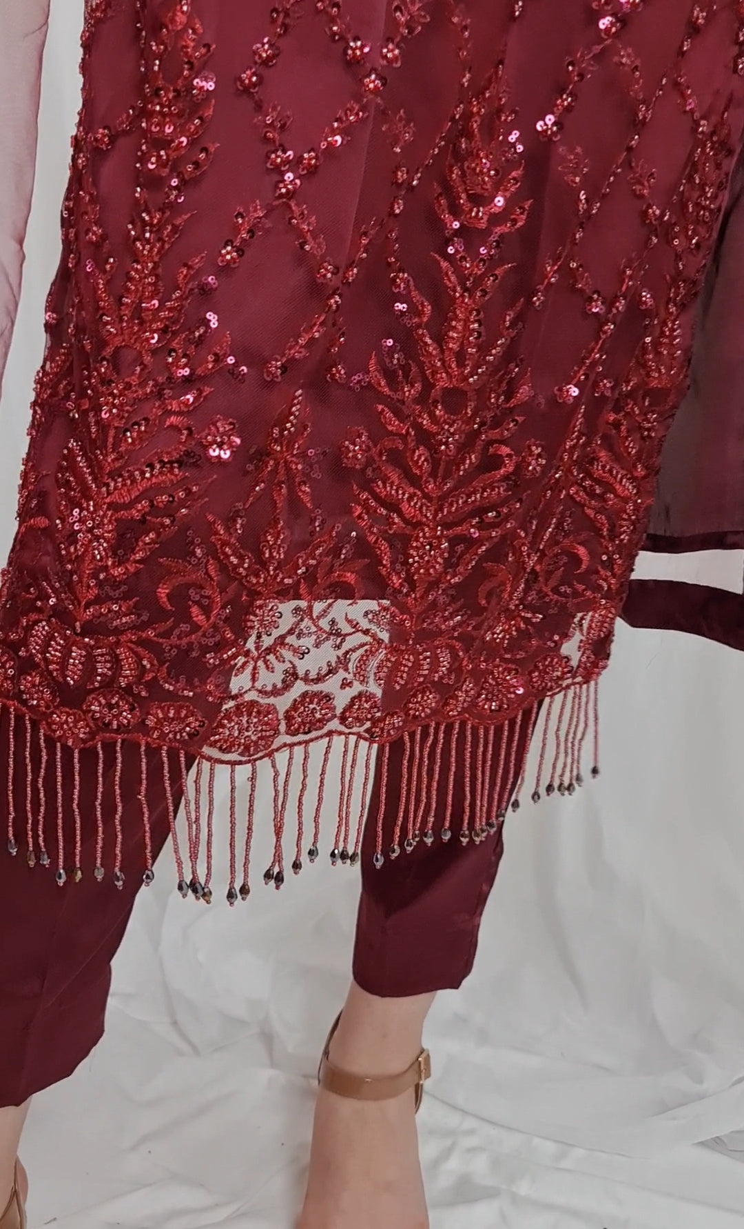 AFREEN - Burgundy