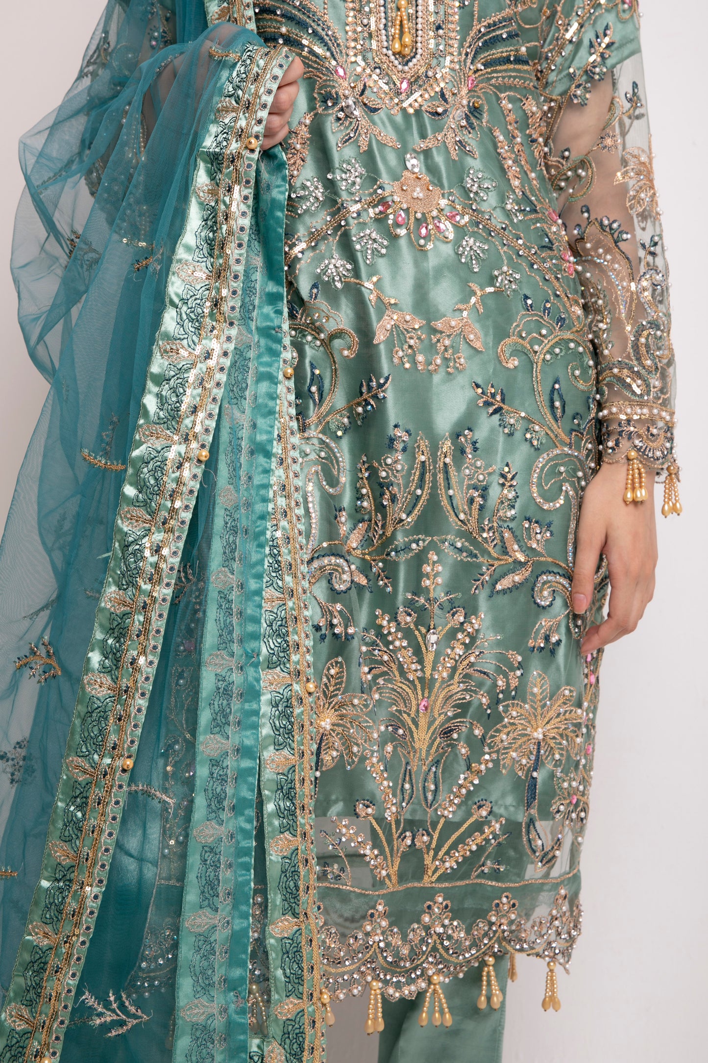 HASNA - Emerald Green