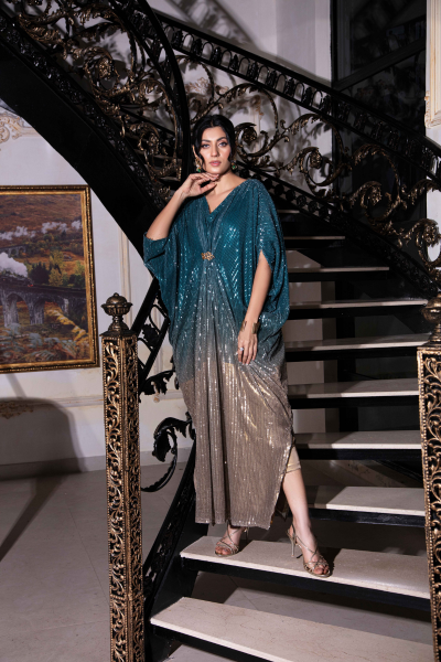 ZEENAT Sequence Kaftan