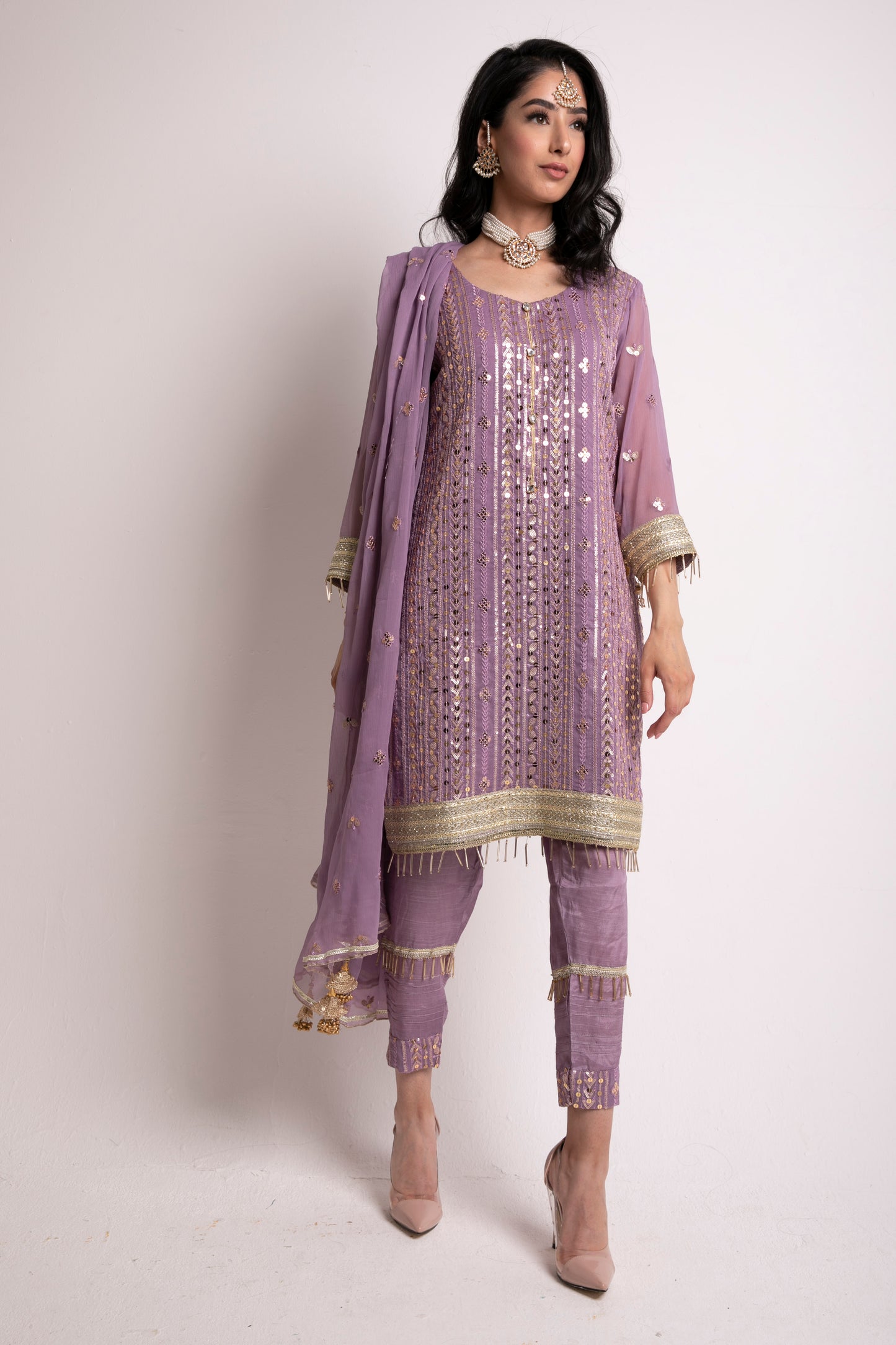 MAHA Lilac Chiffon