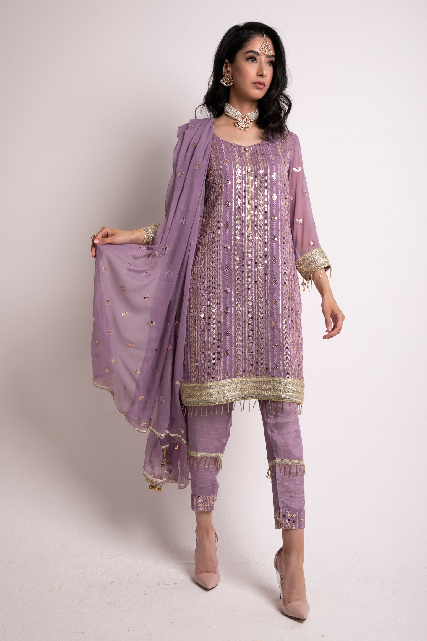 MAHA Lilac Chiffon