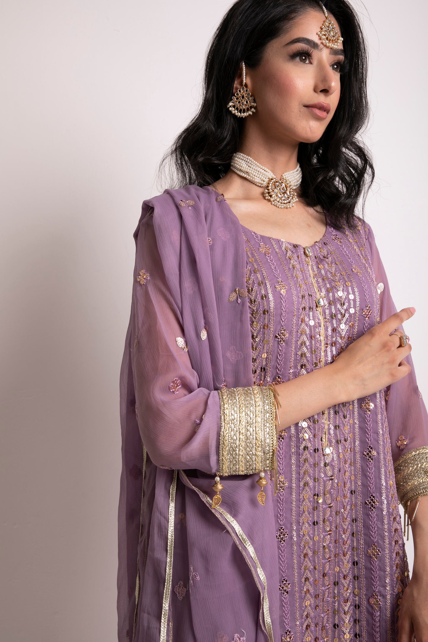 MAHA Lilac Chiffon
