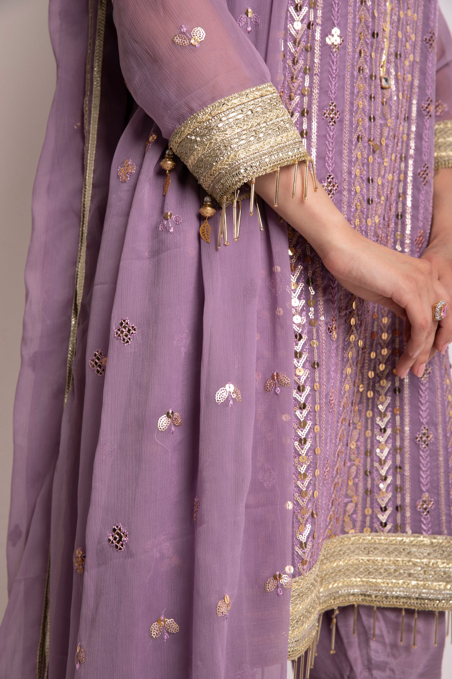 MAHA Lilac Chiffon