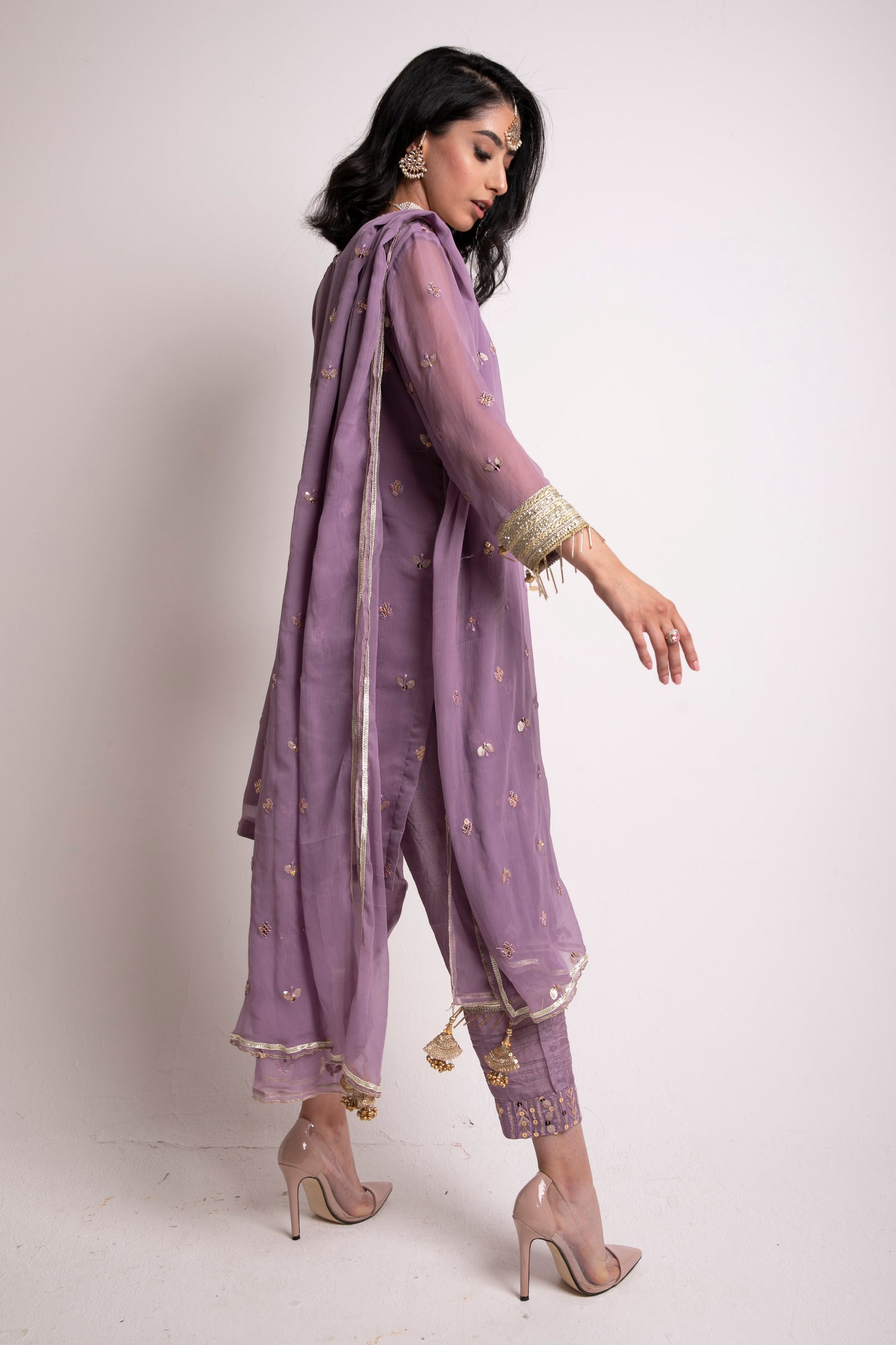 MAHA Lilac Chiffon